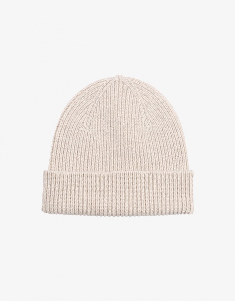 Colorful Standard Wool Beanie Ivory White